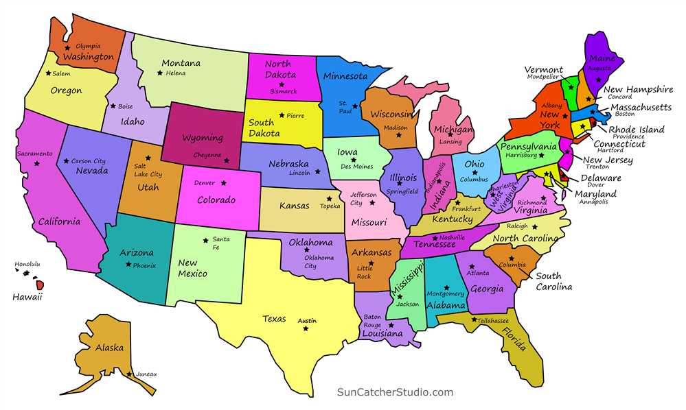 States and Capitals